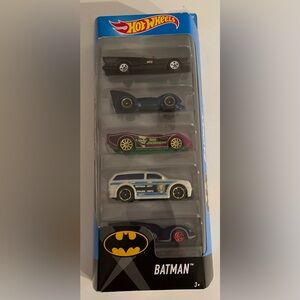 Batman 2016 Hot Wheels pack of 5 cars sealed box